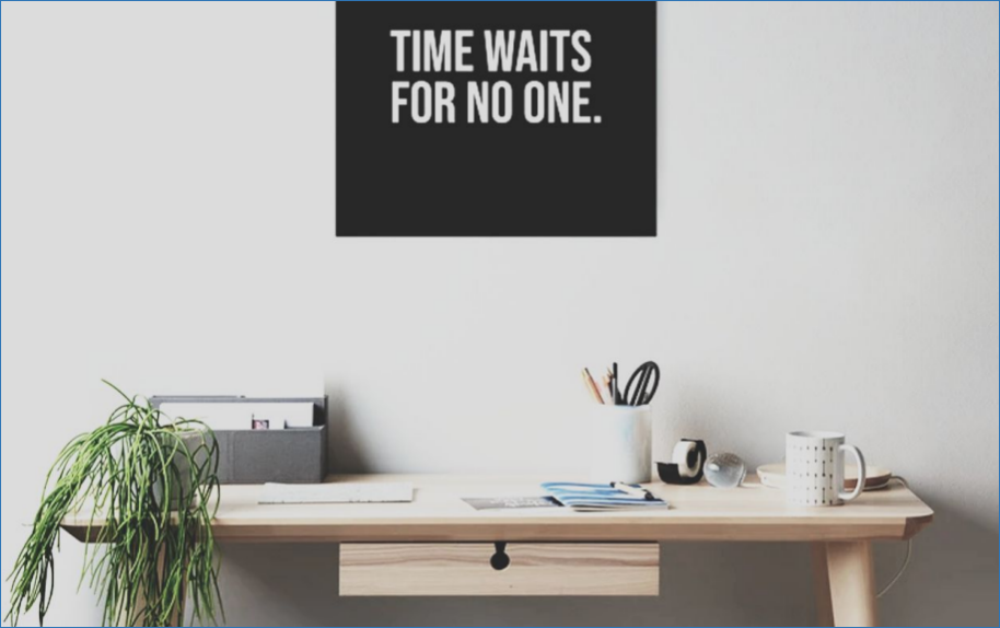 TIME WAITS FOR NO ONE, WHAT IF IT DOES?